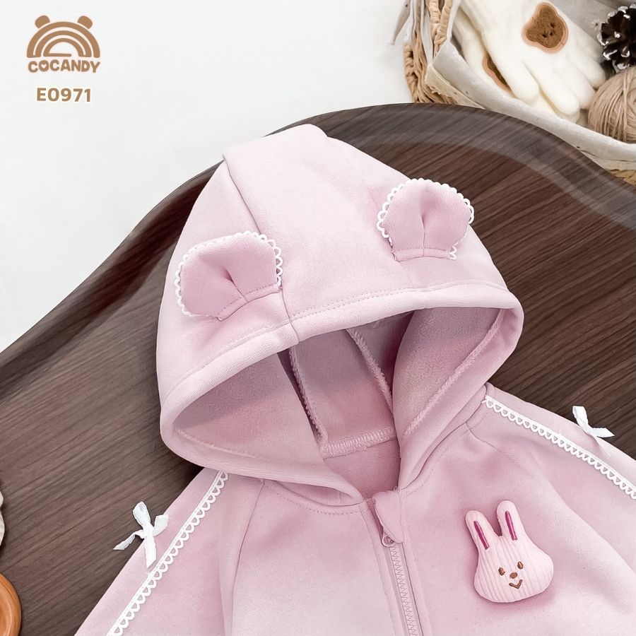 Áo khoác nỉ HỒNG phối charm thỏ_thumbnail_5