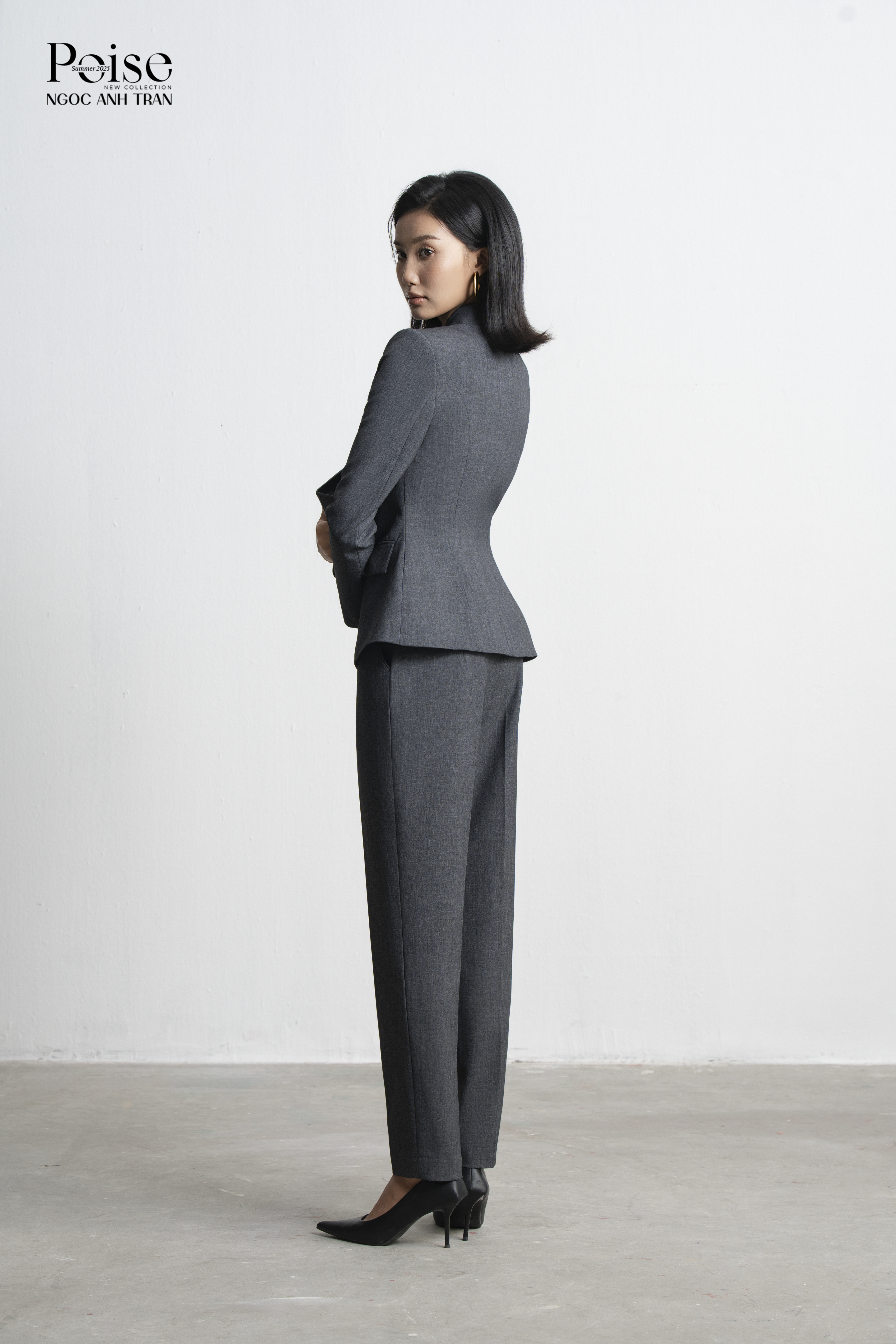 Set V043 - Set áo vest 4 cúc xám chuột phối quần baggy_thumbnail_3