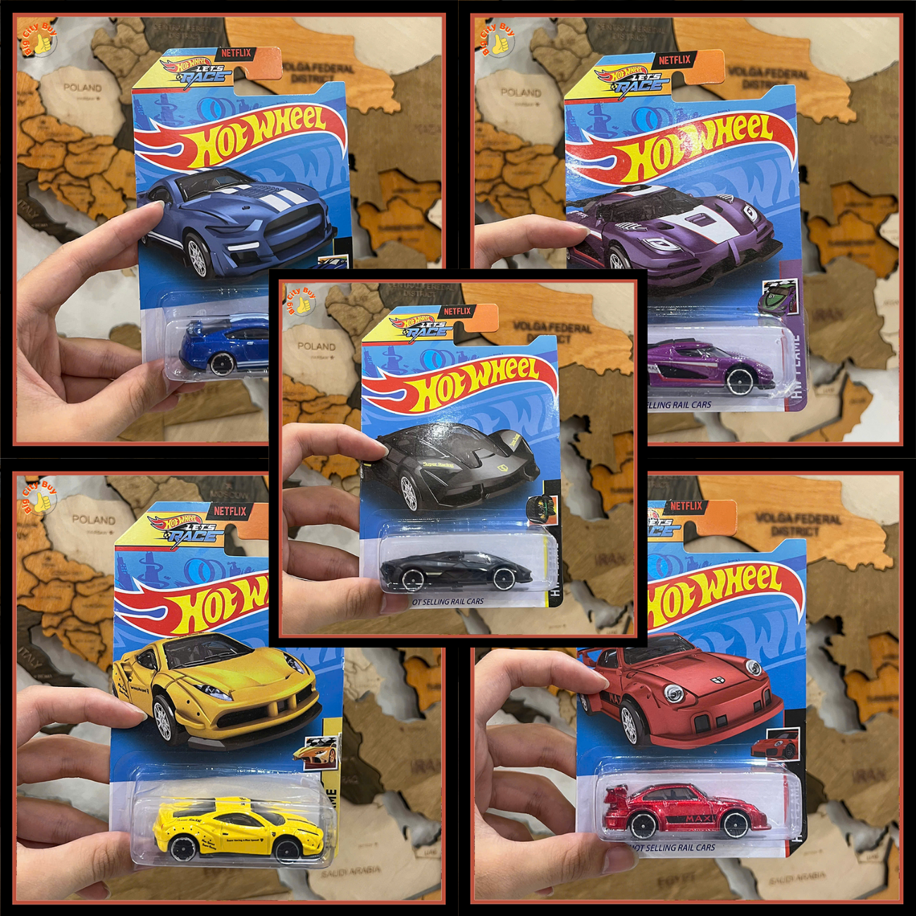 Mô Hình Hot Wheels Basic [Hàng 80%] tỉ lệ 1:64, Xe Ô tô Mô Hình, Đồ Chơi Xe đua Hot Wheels_thumbnail_46
