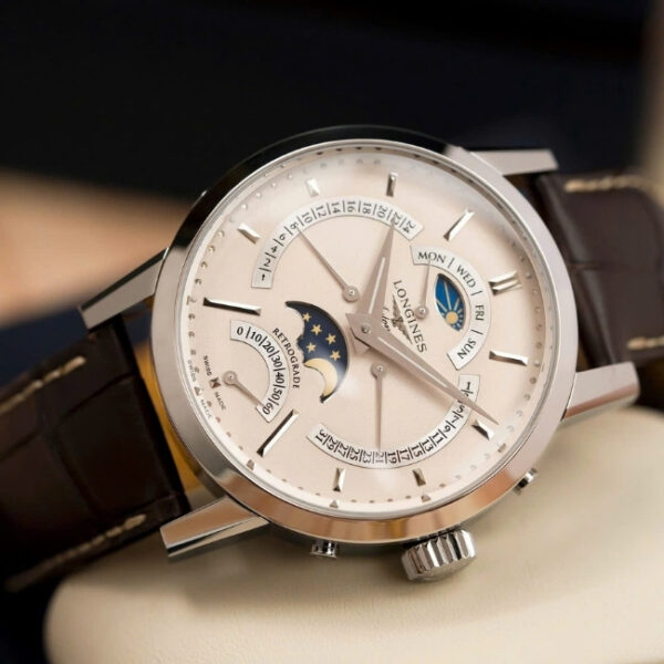 Longines 1832 trăng sao – kim giật L48284922 – 42mm – Automatic