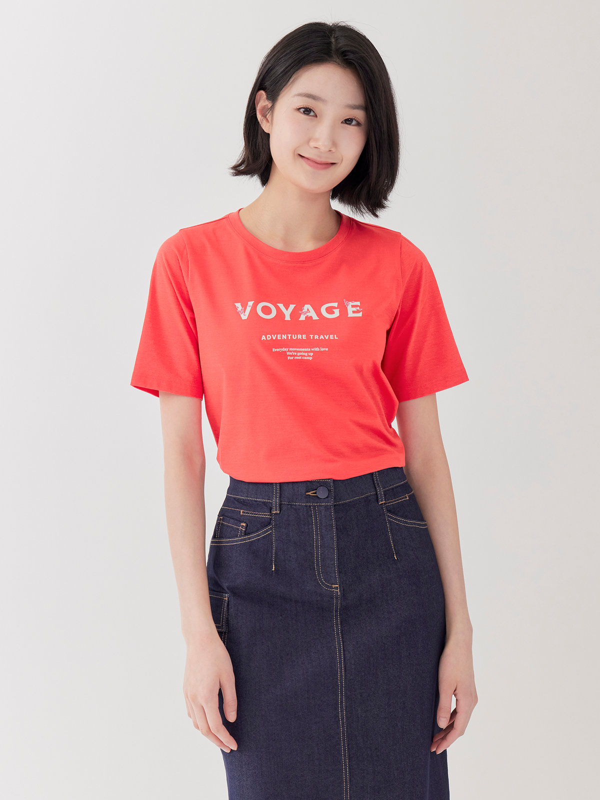 E665- Áo thun tay ngắn