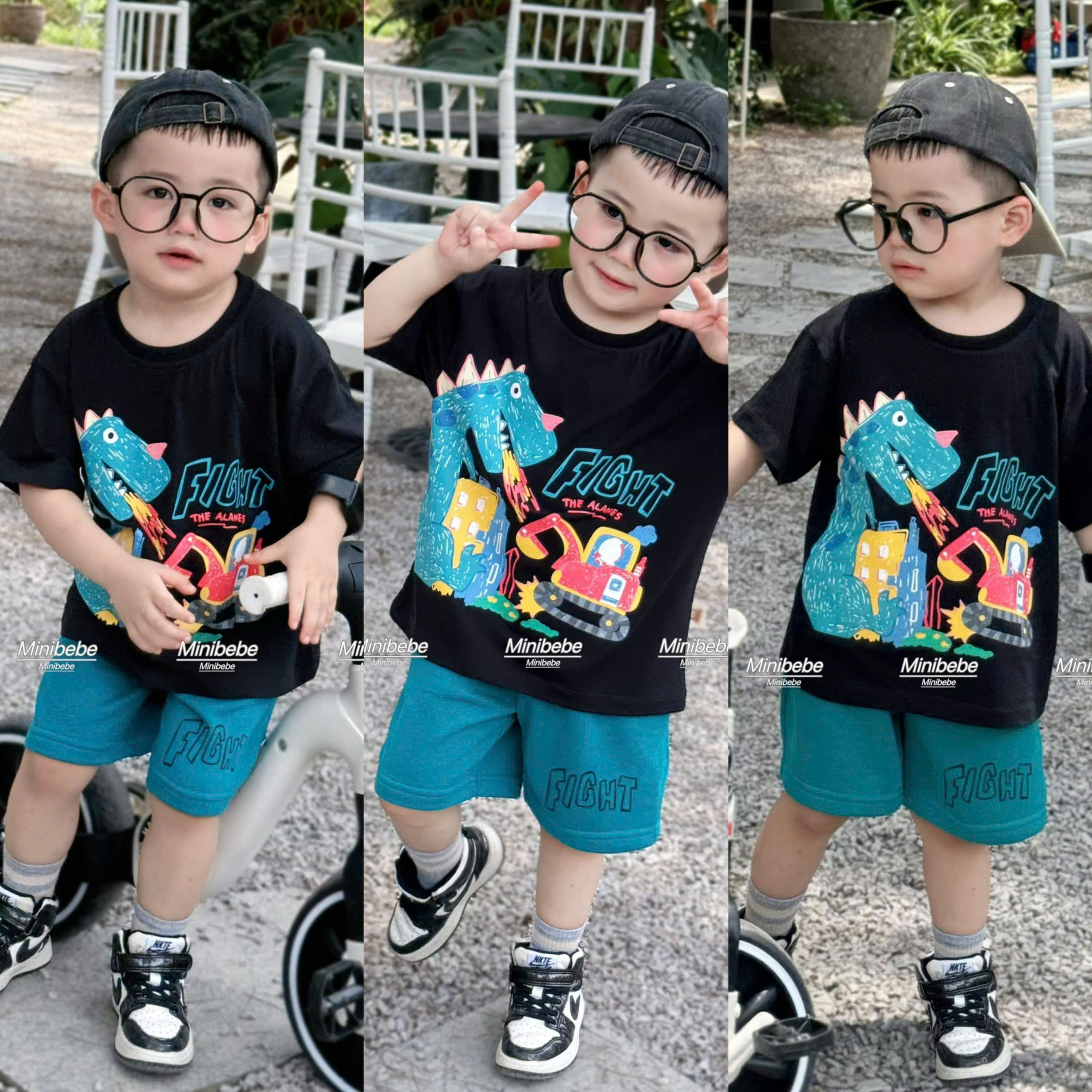 K05 BỘ CỘC KHỦNG LONG PHUN LỬA FIGHT THE ALANES- A117.1693