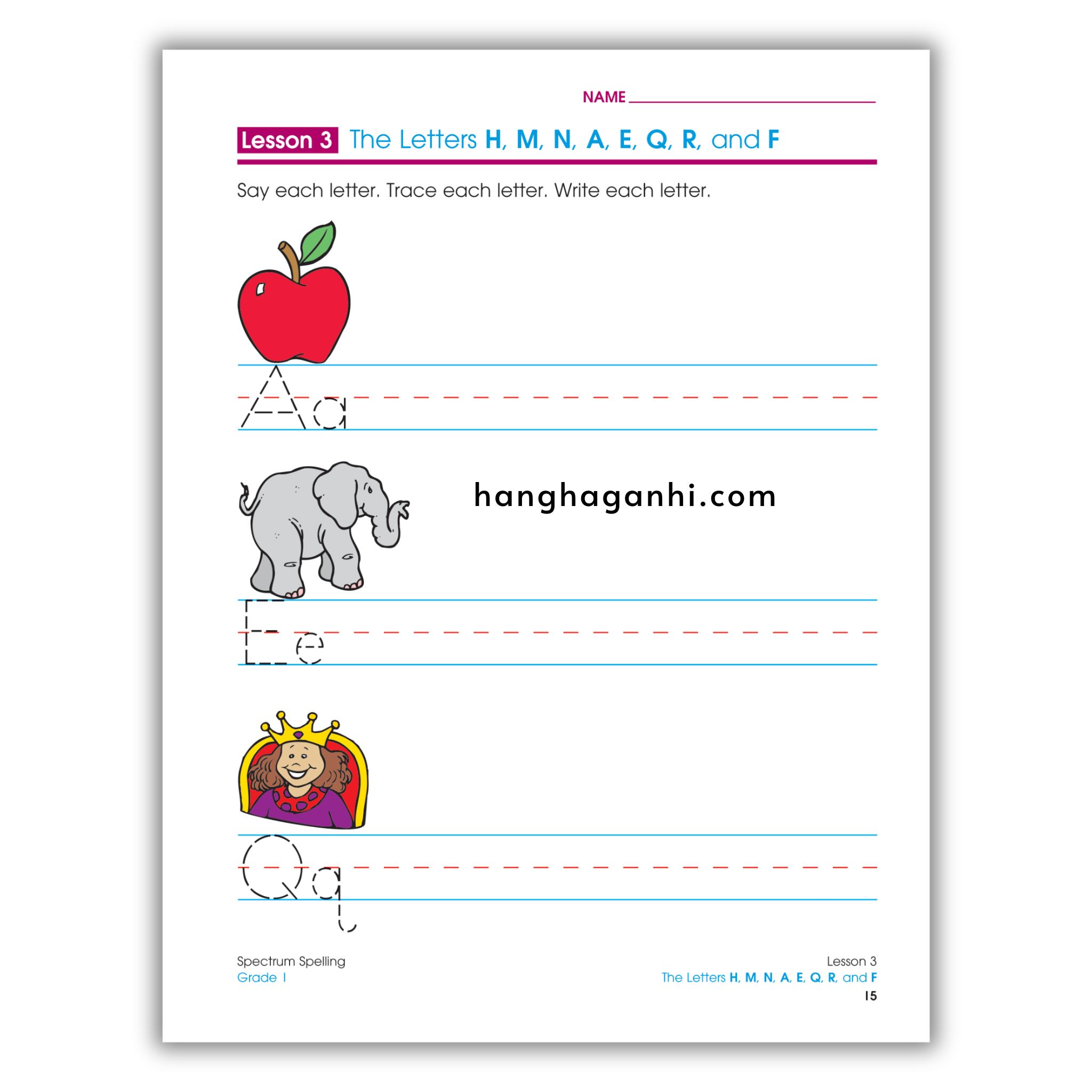 Sách Spectrum Spelling Workbook Grade 1_thumbnail_15