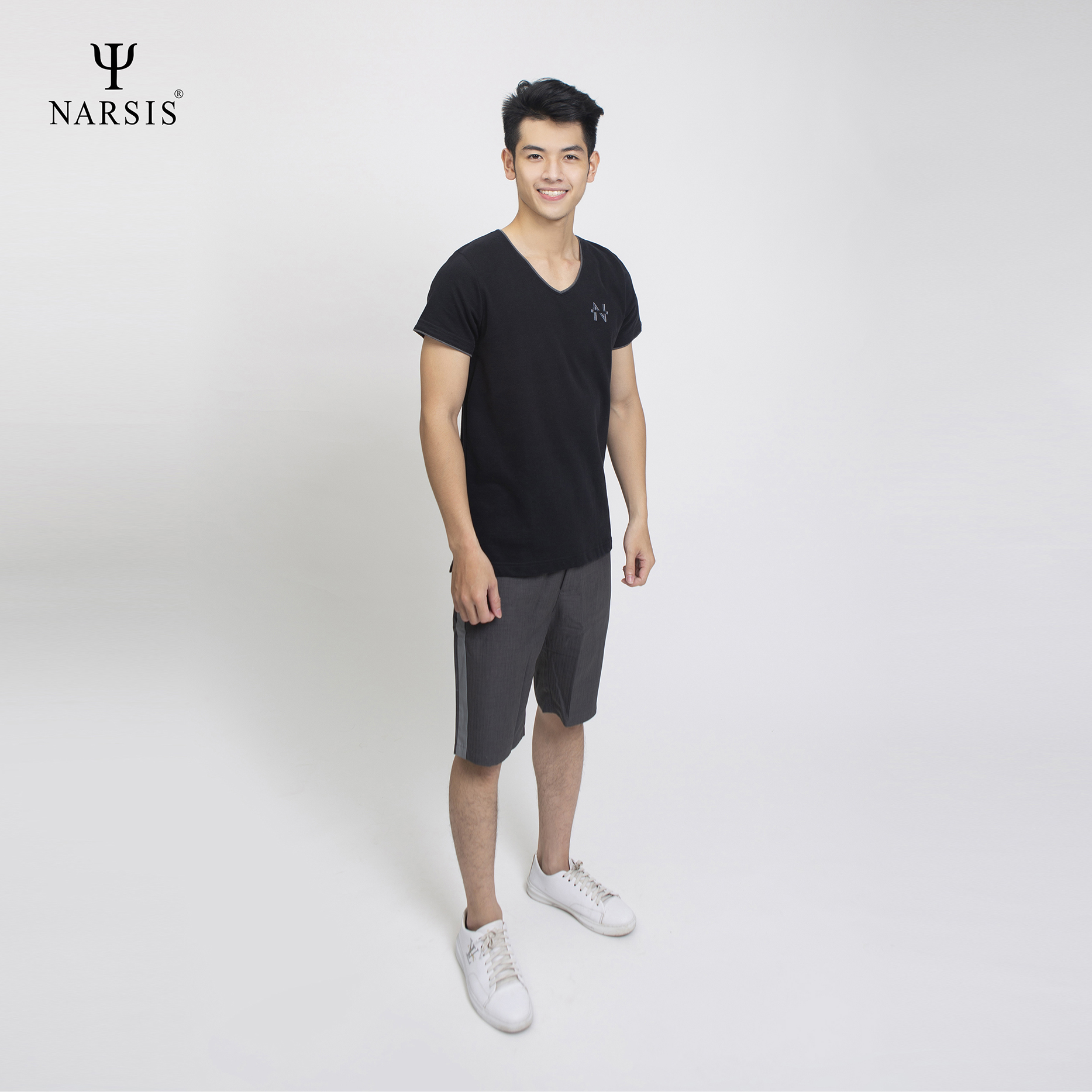 ÁO PHÔNG NAM D5016 NARSIS CHẤT LIỆU THOÁNG MÁT, DỄ CHỊU, THOẢI MÁI CẢ NGÀY, DỄ VẬN ĐỘNG