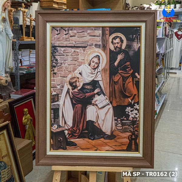 Tranh Gia Đình Thánh Gia 65x85cm khung HQ ✔_thumbnail_0