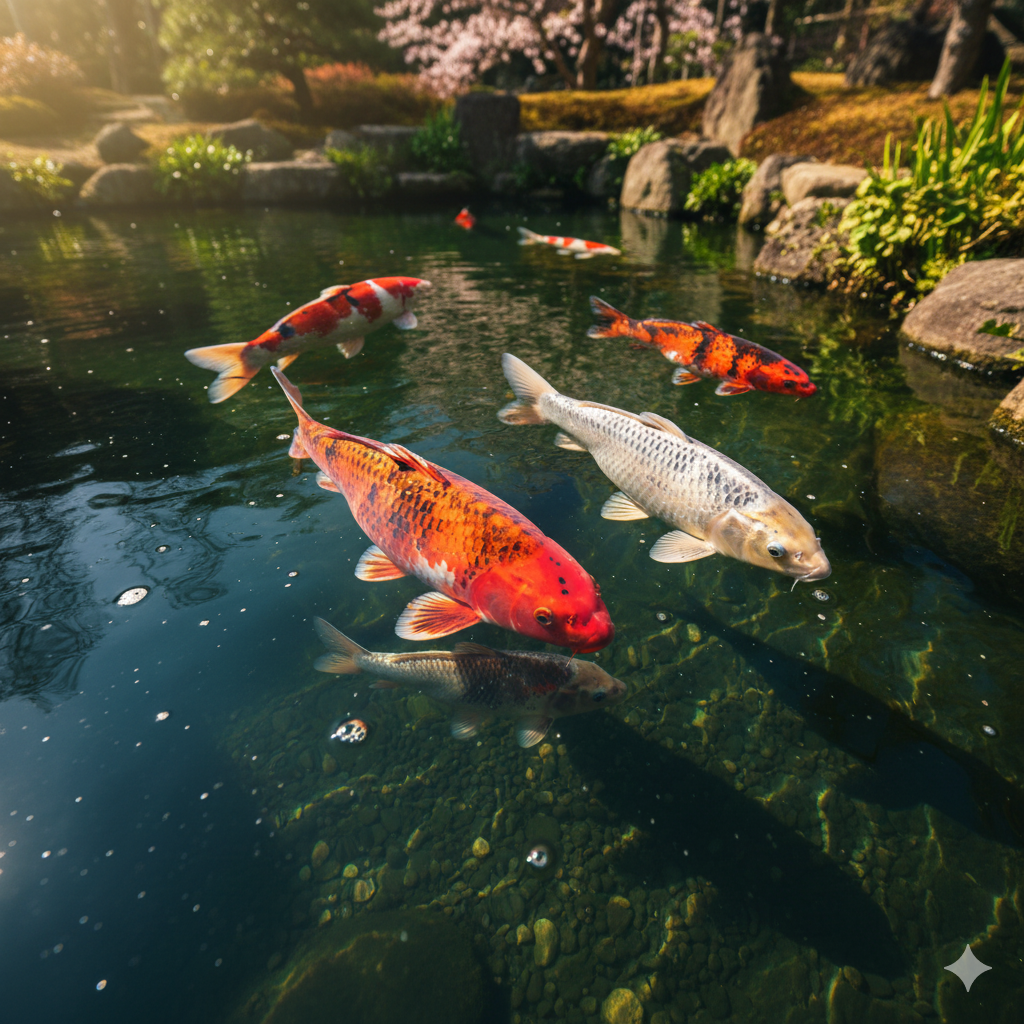 Nghệ Thuật Chăm Sóc Cá Koi
