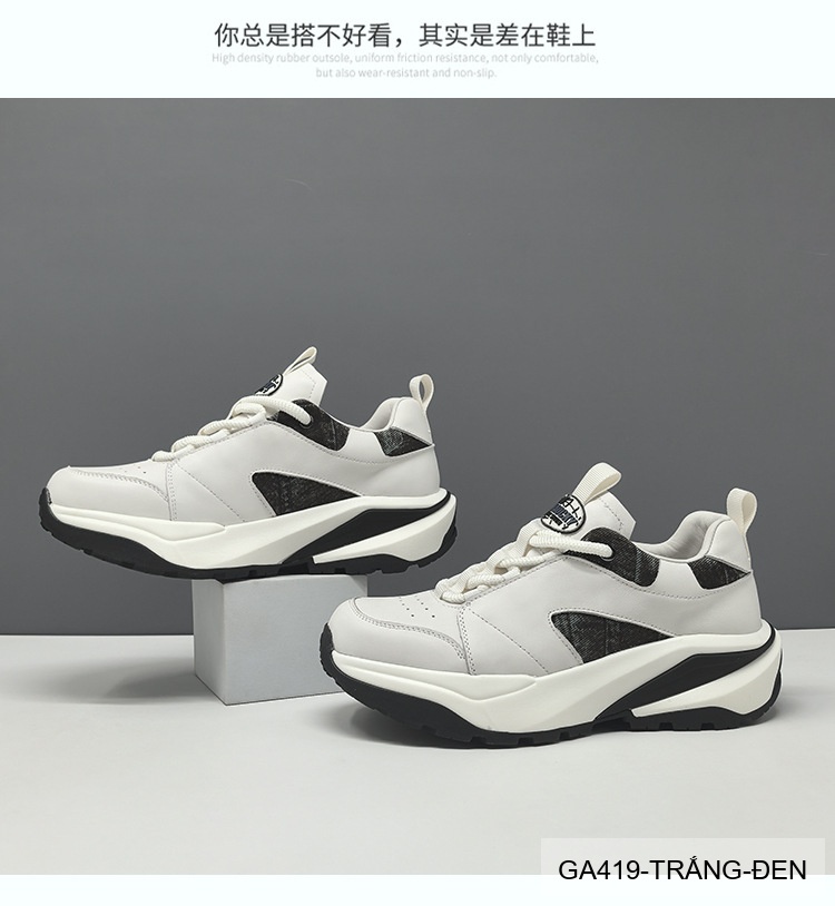 GA419 - Giày Sneaker Nam Đế Dày Tăng Chiều Cao Phong Cách Casual Thể Thao_thumbnail_6