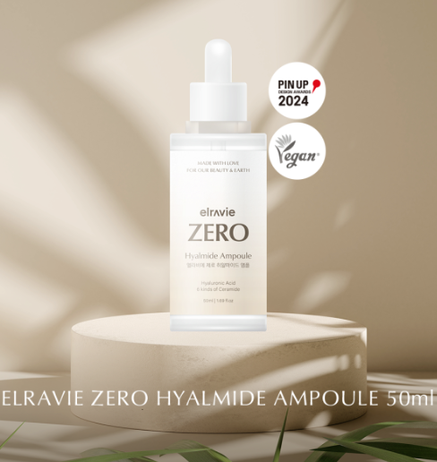 Tinh chất thuần chay Elravie Zero Hyalmide Ampoule 50ml_thumbnail_2