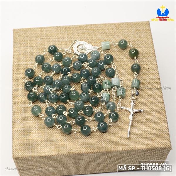 Chuỗi tràng hạt mân côi 50 đá lam ngọc tự nhiên NS476_thumbnail_1