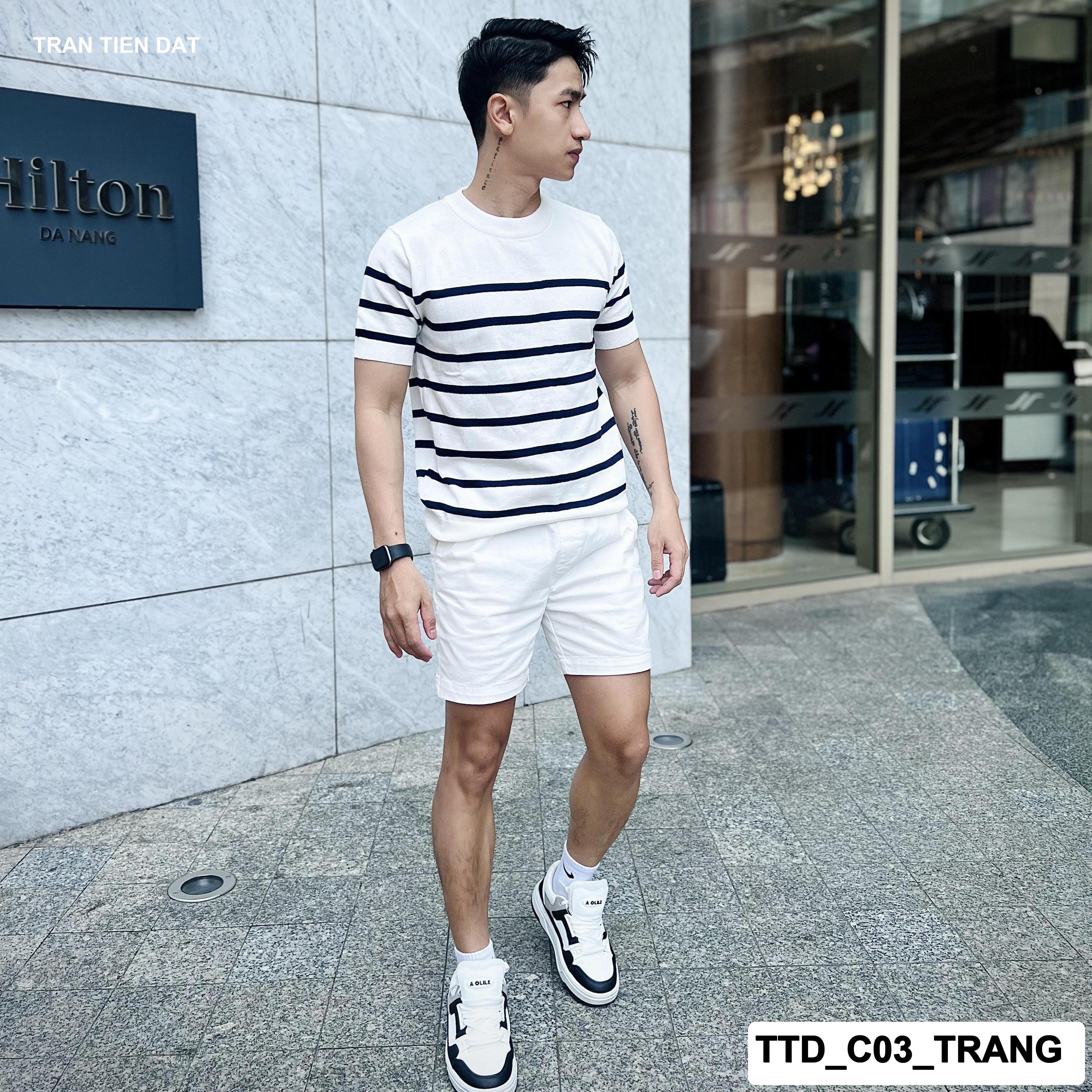 TTD_C03 - Áo thun Nam Cao Cấp Mềm Mịn  Chất liệu dệt kim  C03_thumbnail_5