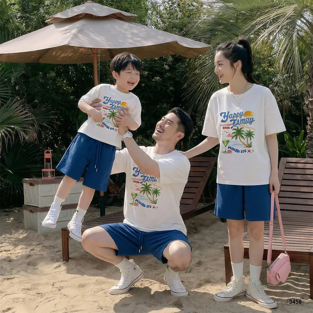 Áo thun bé và gia đình Happy Family Kado 3458_thumbnail_3