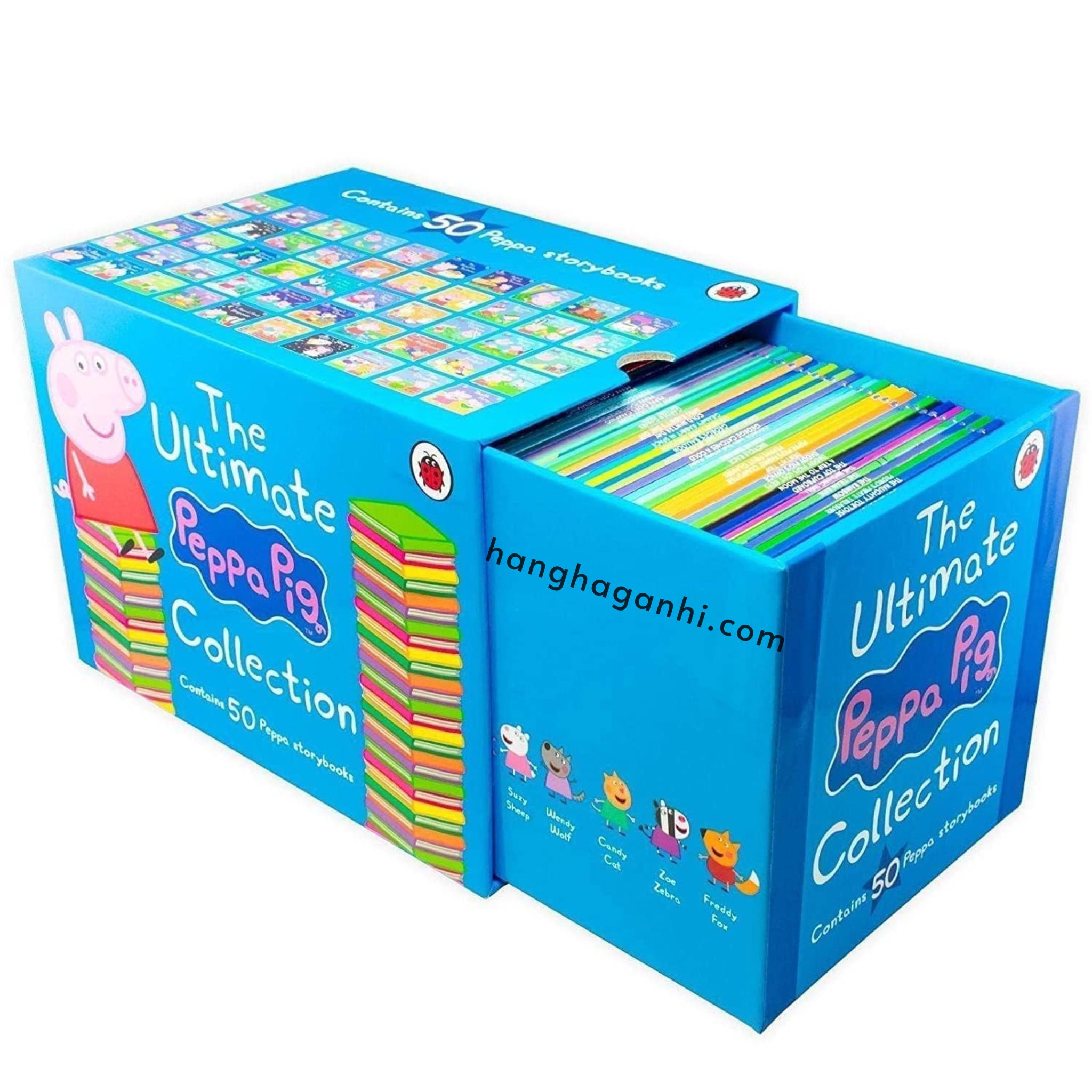 Bộ sách Peppa Pig Ultimate Collection 50 cuốn ( sách nhập khẩu ) Kèm File Nghe_thumbnail_1