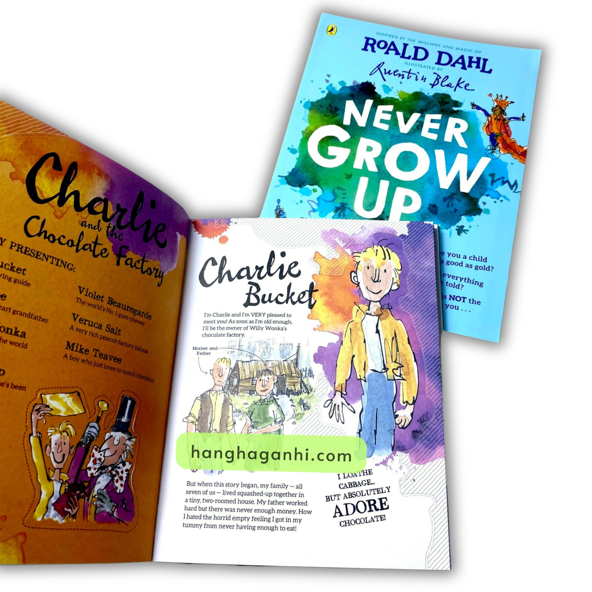 Roald Dahl's 2 books Bundle Beastly Brutes & Heroic Human Beans & Never Grow Up_thumbnail_3