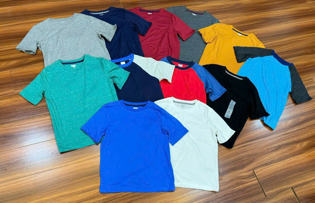 HE171 Set 4 áo bé form thường ( NGẪU NHIÊN ) - mua 2 set trùn