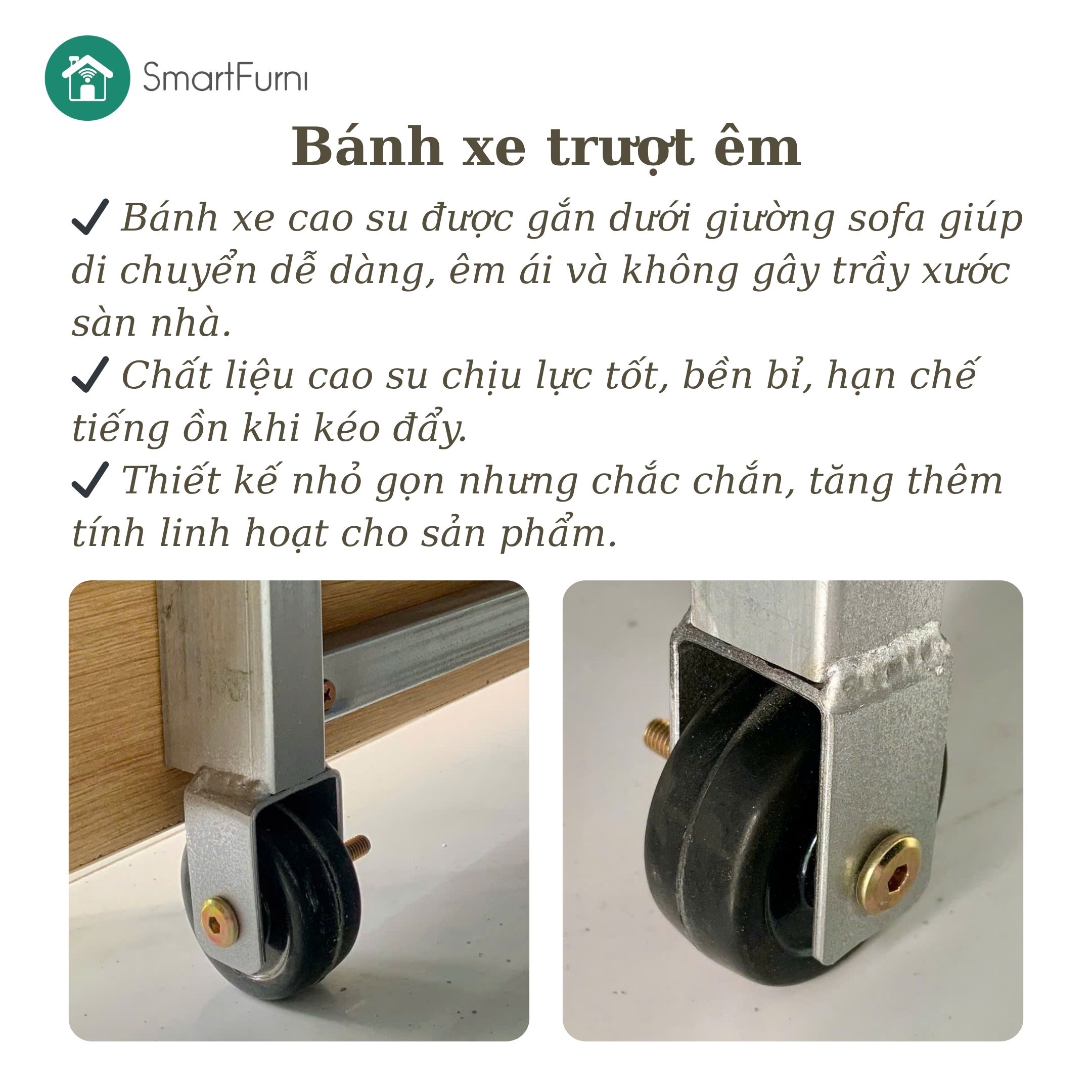 Sofa giường thông minh SmartFurni SMF17A - Bọc vải Lanh Canvas, gối kép _thumbnail_10