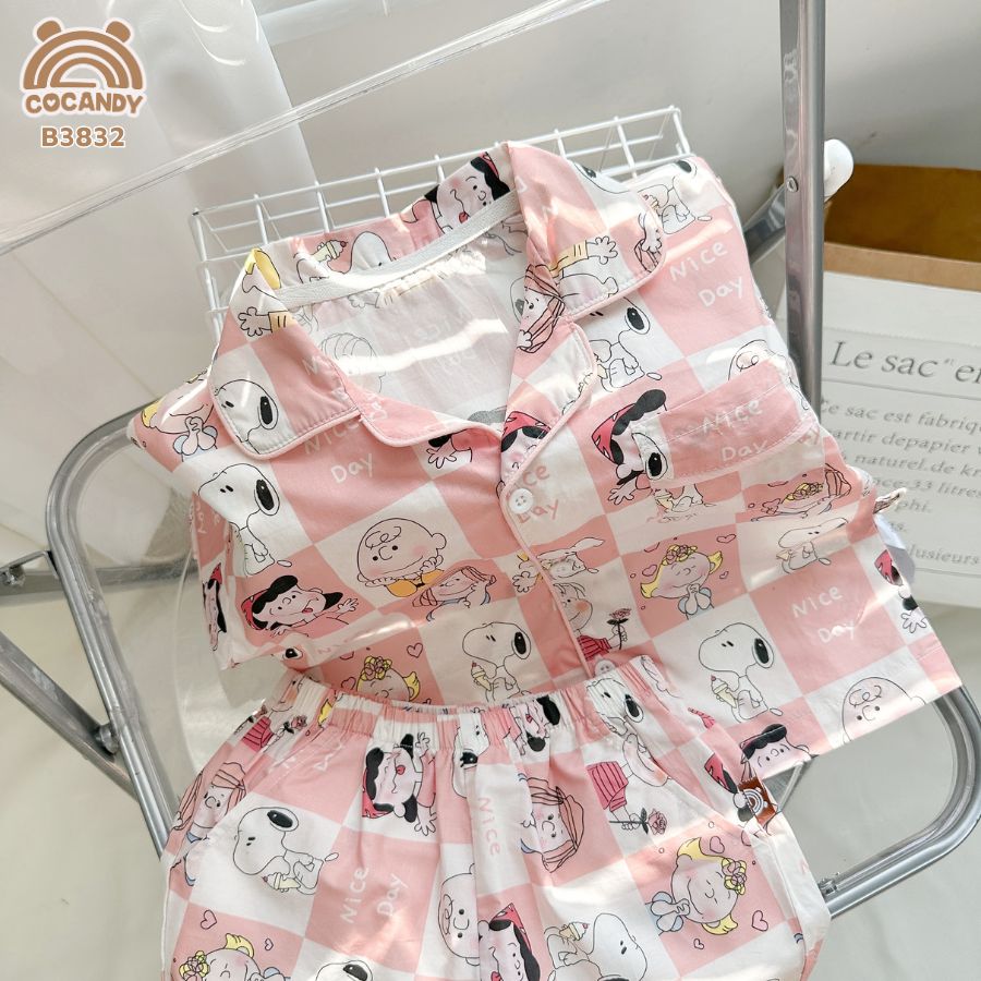Bộ cộc pijama HỒNG Snoopy_thumbnail_3