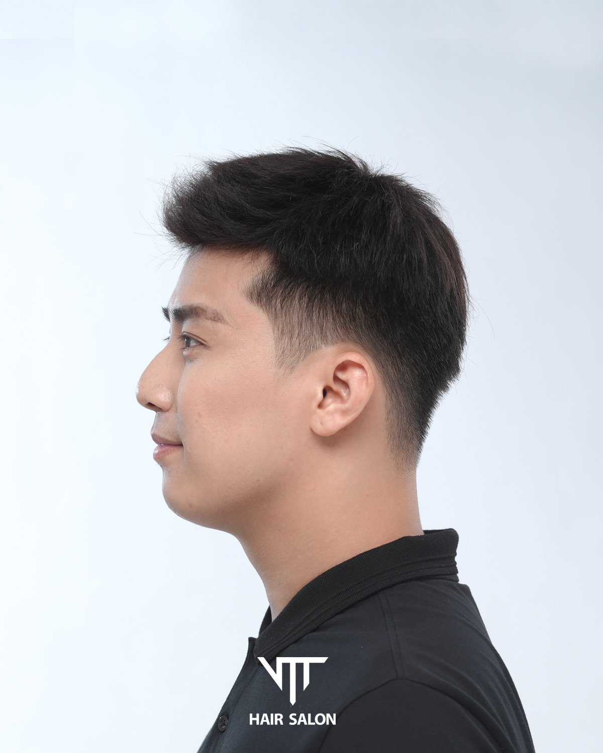 Tóc giả nam Sport ngắn ngọn cho tóc hói làm từ tóc thật_thumbnail_1