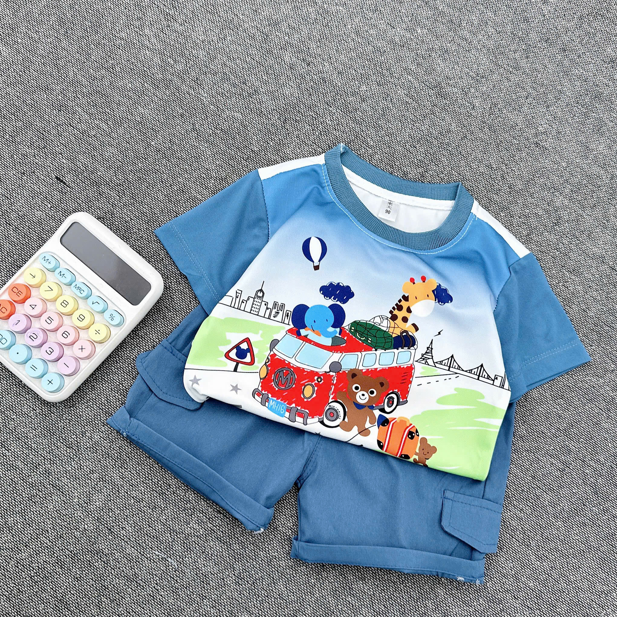 T62 BỘ CỘC CÁC LOÀI VẬT ĐI XE BUÝT - A117.1551