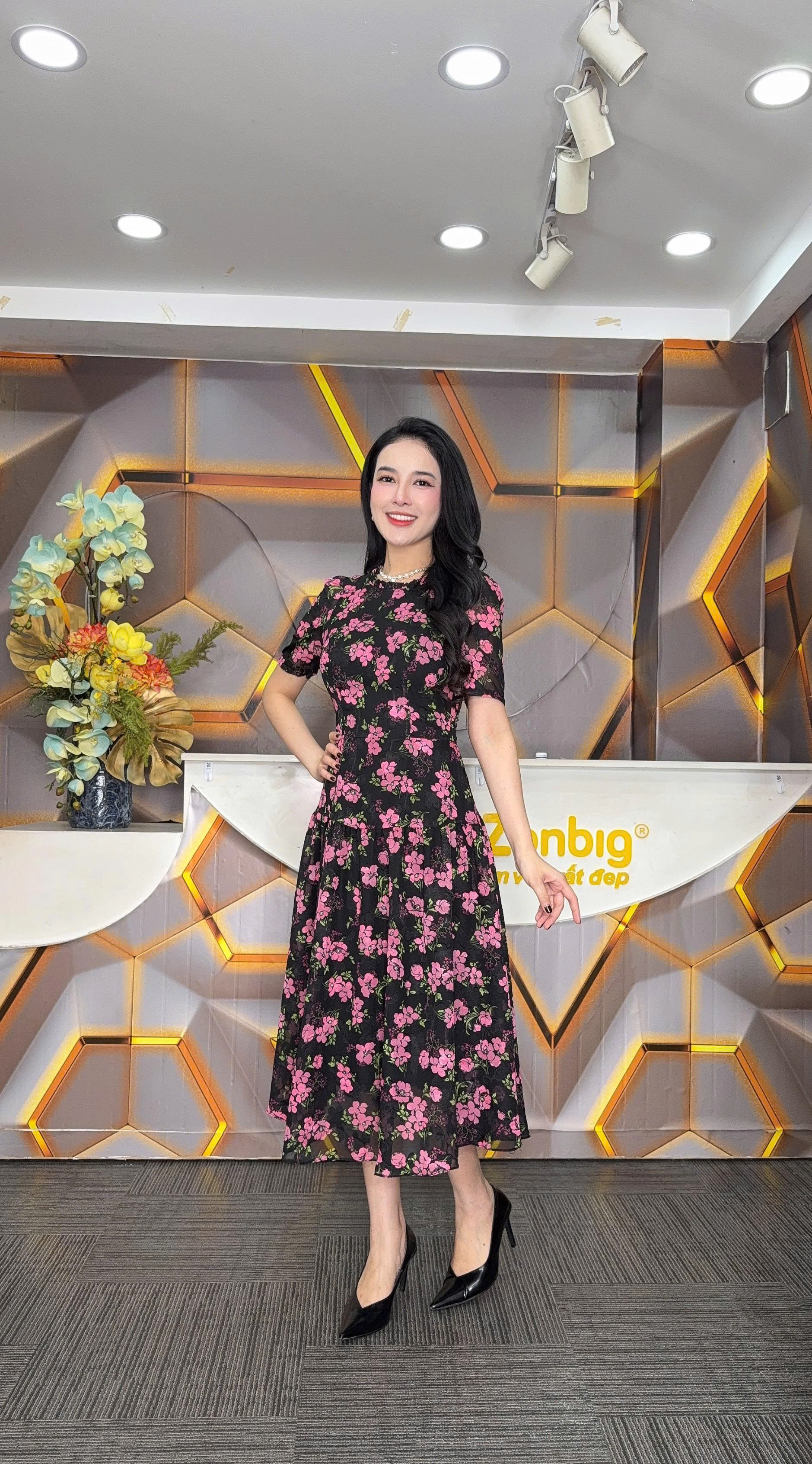 Đầm xòe - Y1972 - Thương hiệu Zonbig_thumbnail_3
