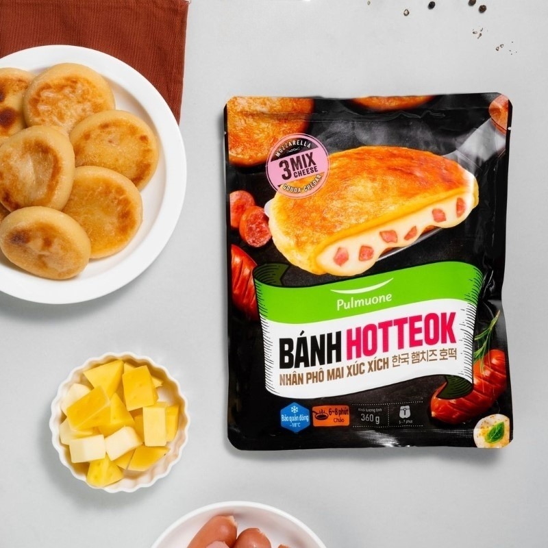 Bánh Xếp Hotteok Phô Mai