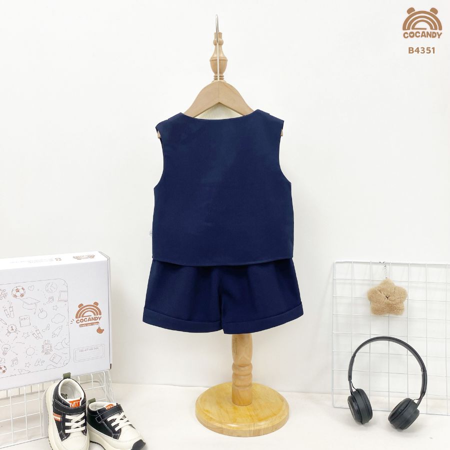 Bộ cộc gile XANH THAN 2 sọc trắng_thumbnail_2