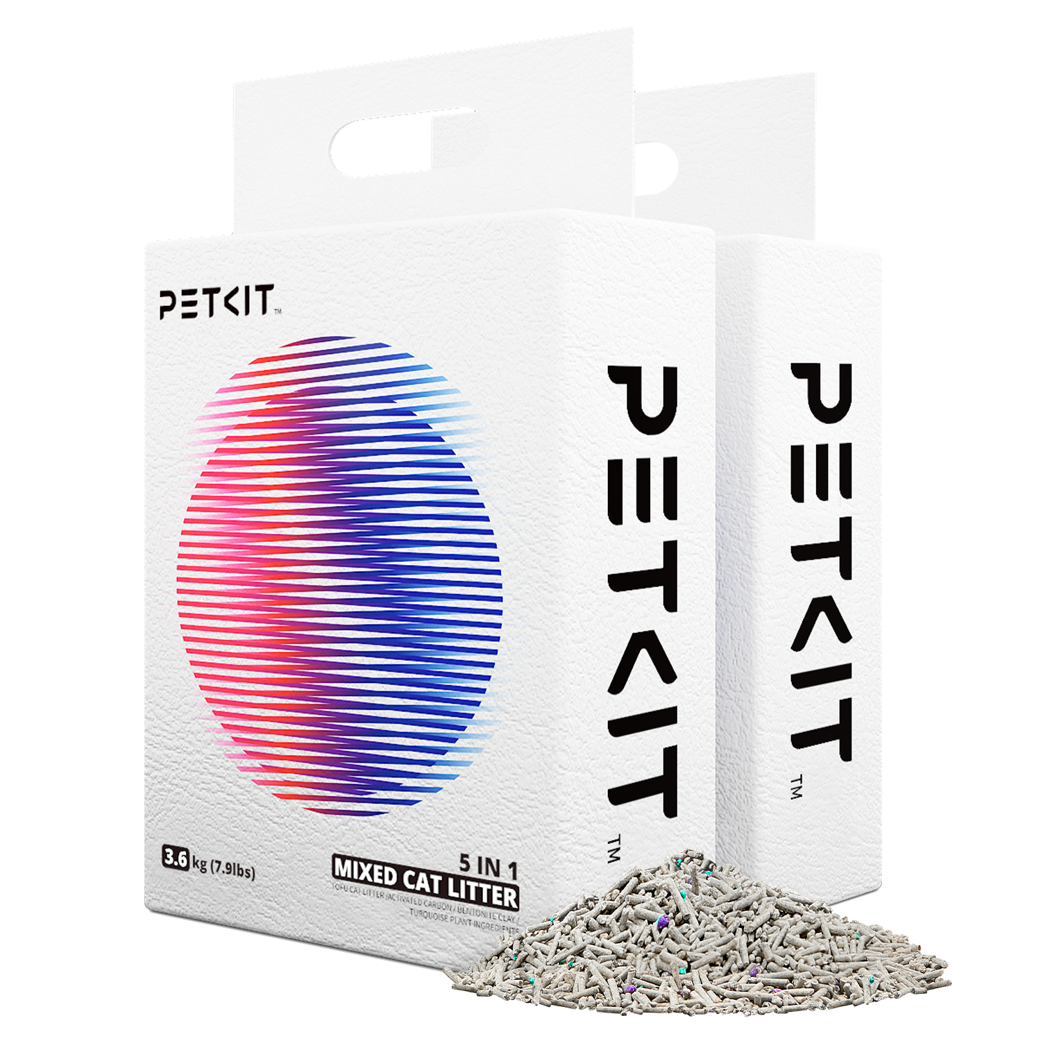 PETKIT mixed cat litter - Flushable in toilets