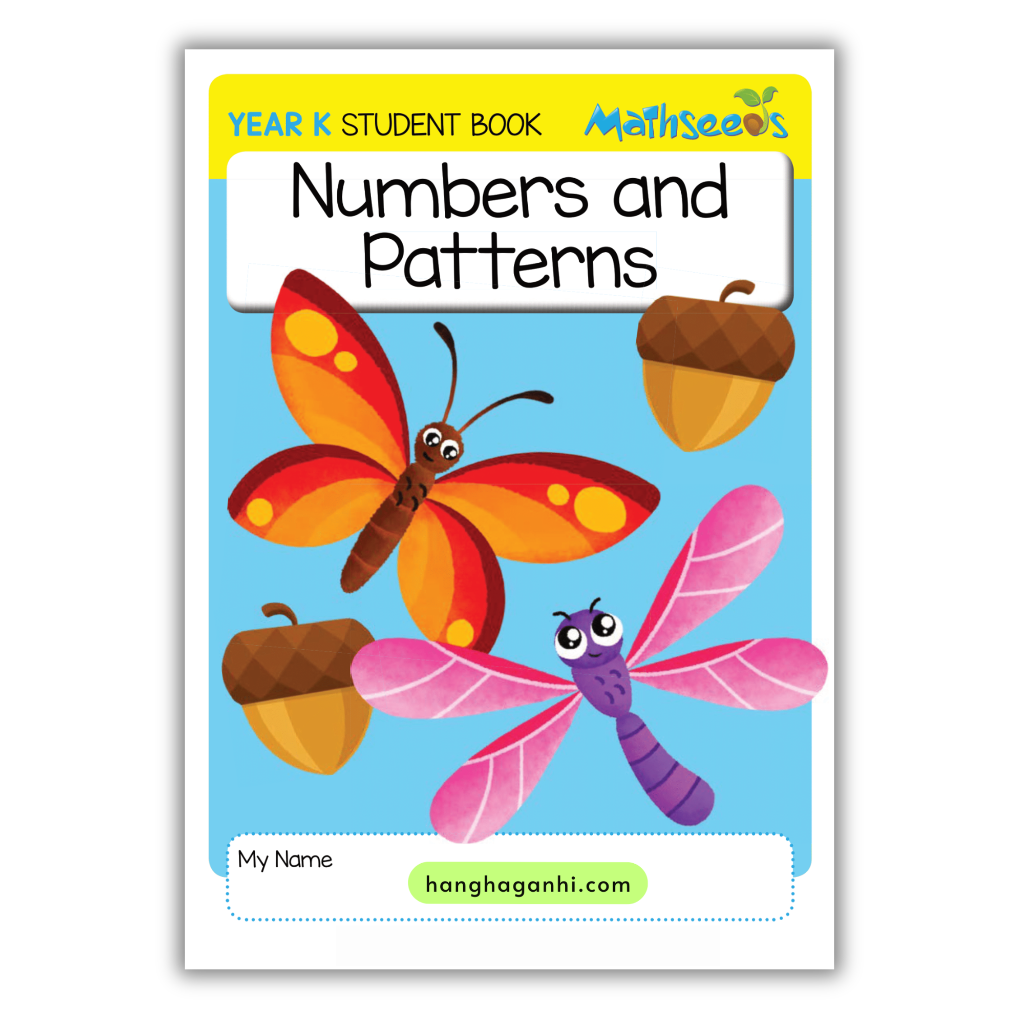 Reading Eggs Numbers and Patterns Grade K, Sách Toán học, tìm quy luật cho bé mầm non Tiếng Anh
