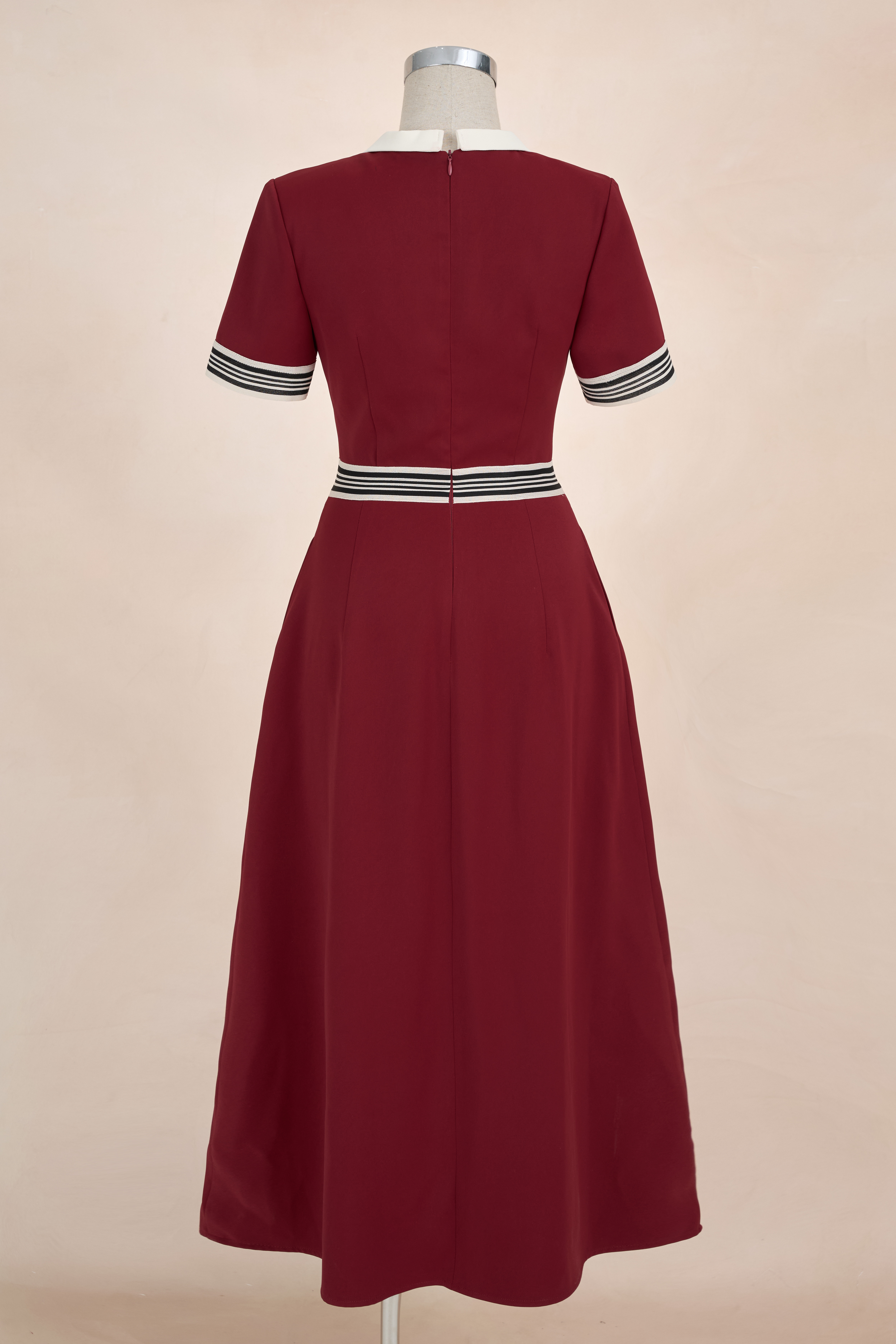 Đầm Suông Viền Trắng Tag Nơ_thumbnail_10