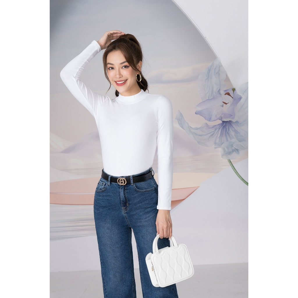 [Form Ôm] Áo thu đông nữ dài tay giữ nhiệt dáng ôm chất liệu borip 4 chiều - Loza G0086_thumbnail_8