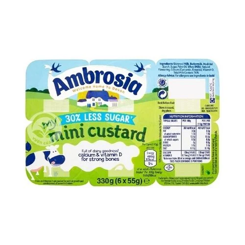 Váng sữa AMBROS1A Vị tự nhiên ít đường