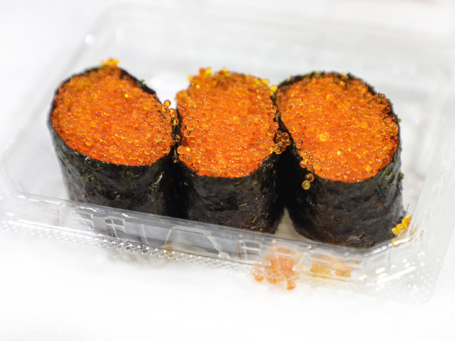 TOBIKO (trứng cá chuồn màu cam, xanh, đen, đỏ) _thumbnail_5