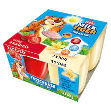 Phô Mai Tươi dâu  vani lốc/4 Zott