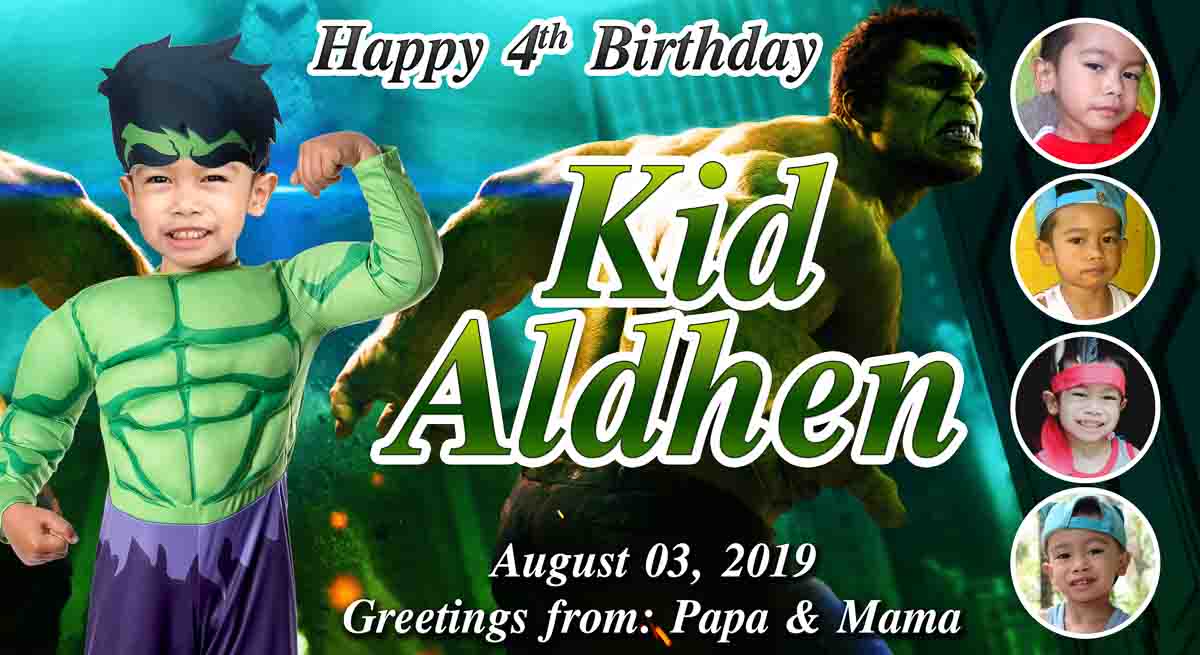 Hulk Theme Birthday Tarp_thumbnail_1