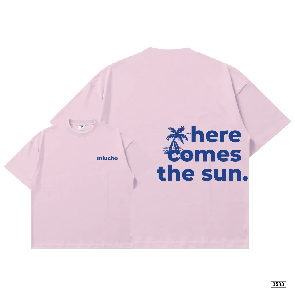 Áo thun boxy nam nữ Here Comes The Sun Miucho 3593_thumbnail_18