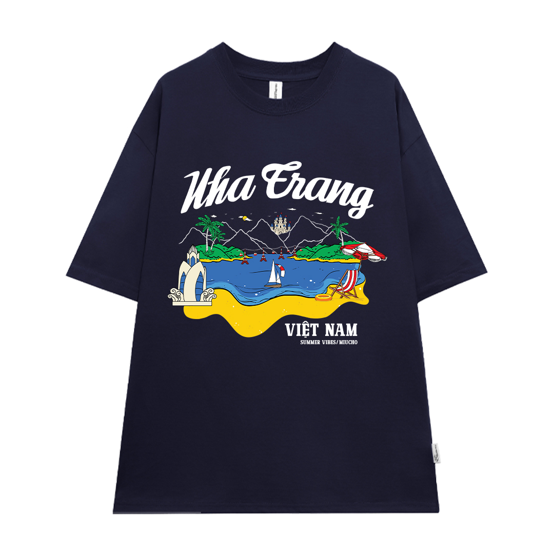 Áo thun du lịch Nha Trang ATD1261 Miucho vải cotton thoáng mát in mix_thumbnail_14