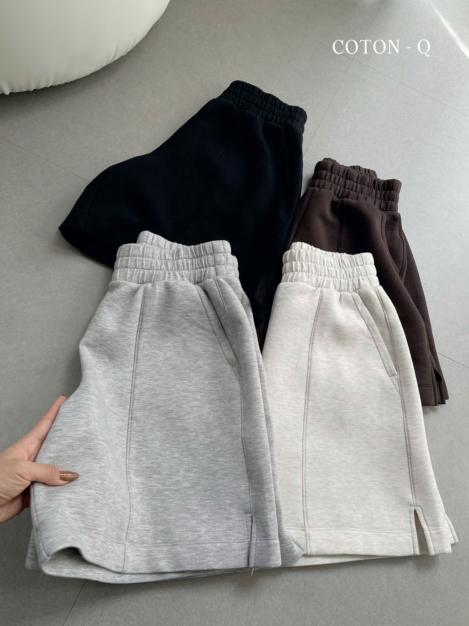 Quần short thun nữ ( XÁM )_thumbnail_3