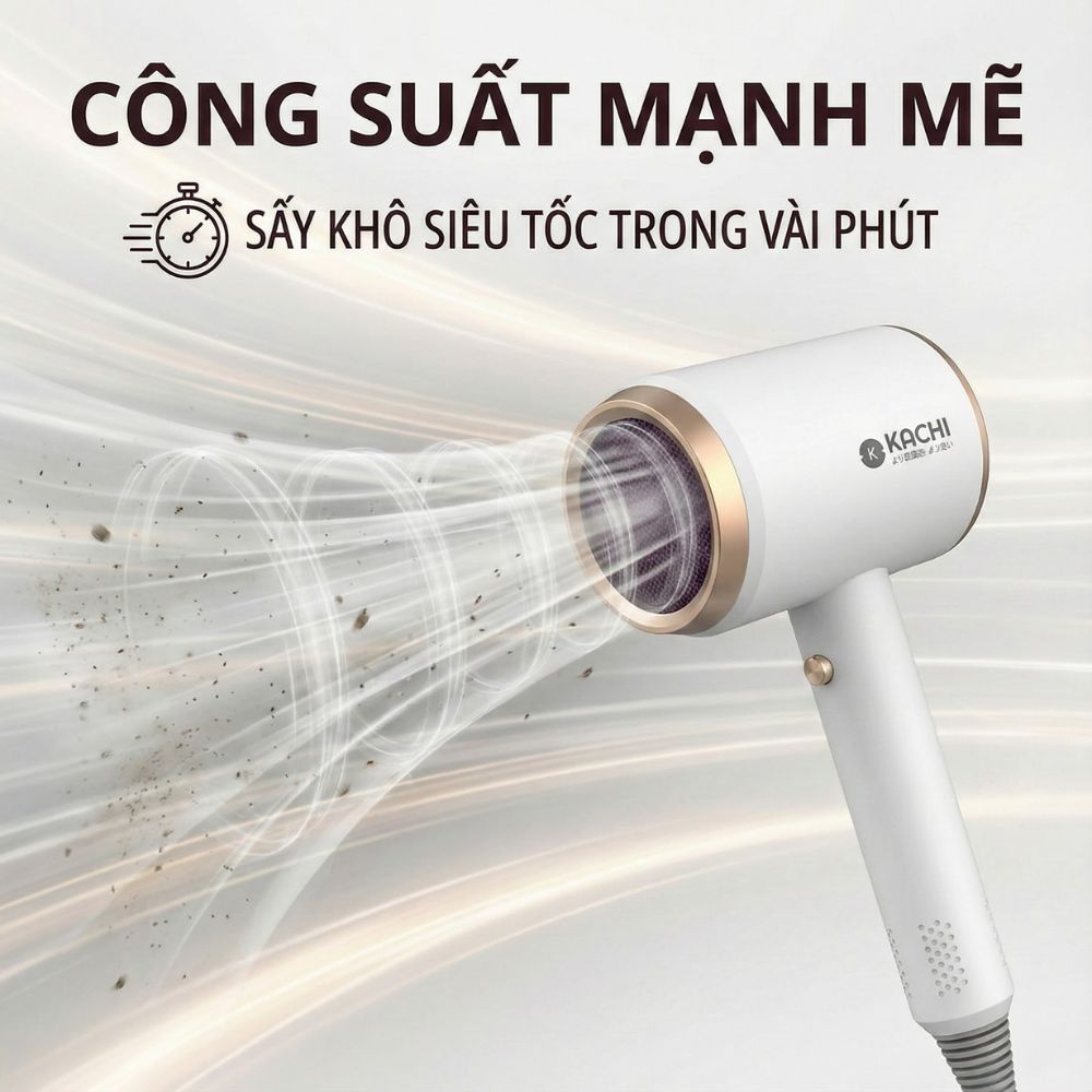 Máy sấy tóc nóng lạnh Kachi MK404 – Nhỏ gọn, thời trang, sấy tóc nhanh chóng_thumbnail_2