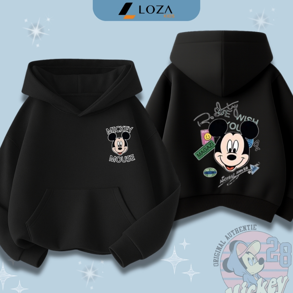 Áo nỉ hoodie bé trai in hình Mickey - Loza Kids HN3389_thumbnail_1