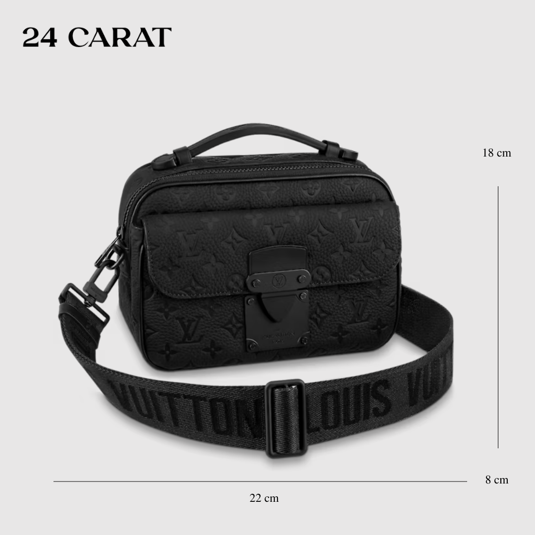 Túi đeo chéo LV Túi S Lock Messenger Taurillon Monogram_thumbnail_0