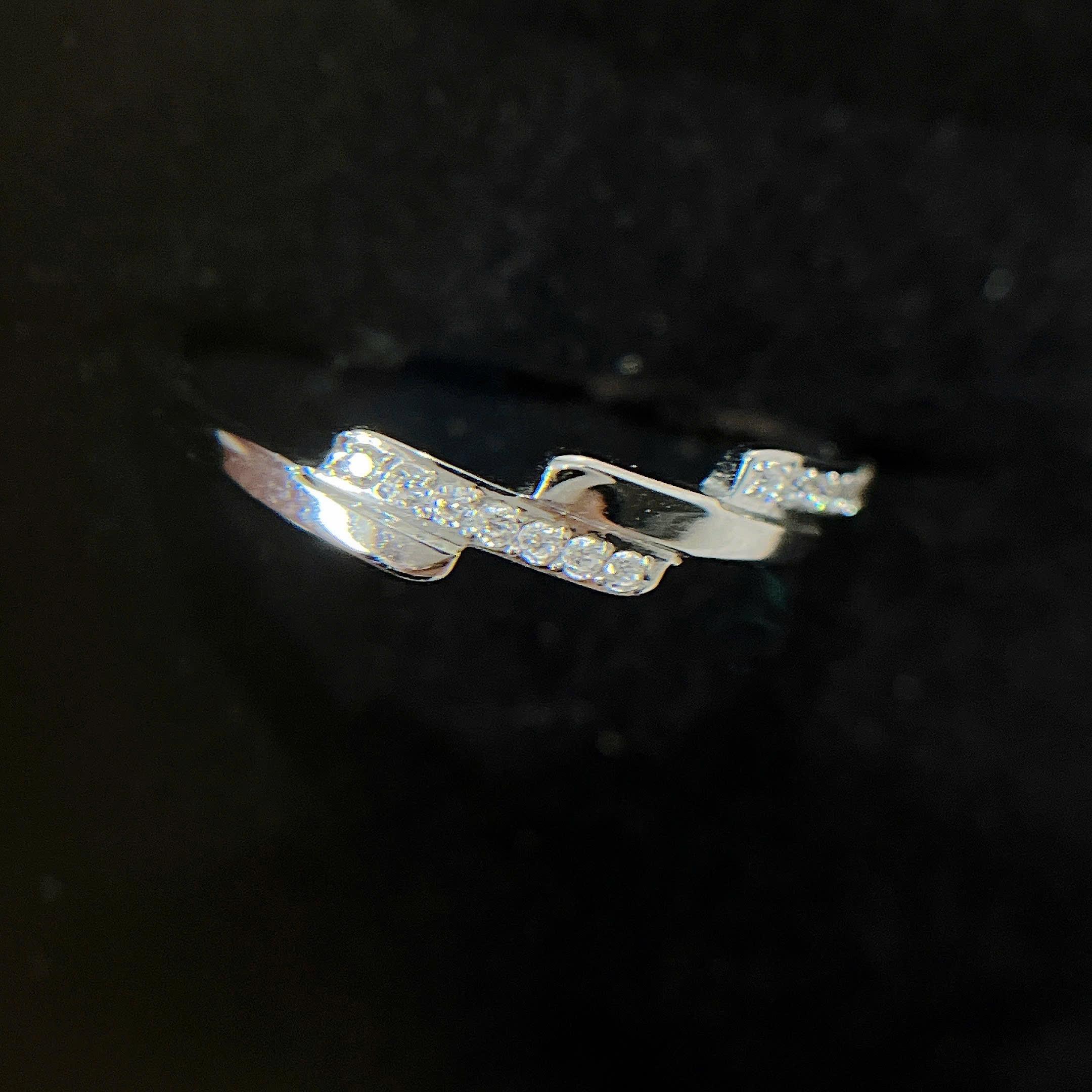 Nhẫn kiểu titan zic zac size 7_thumbnail_3