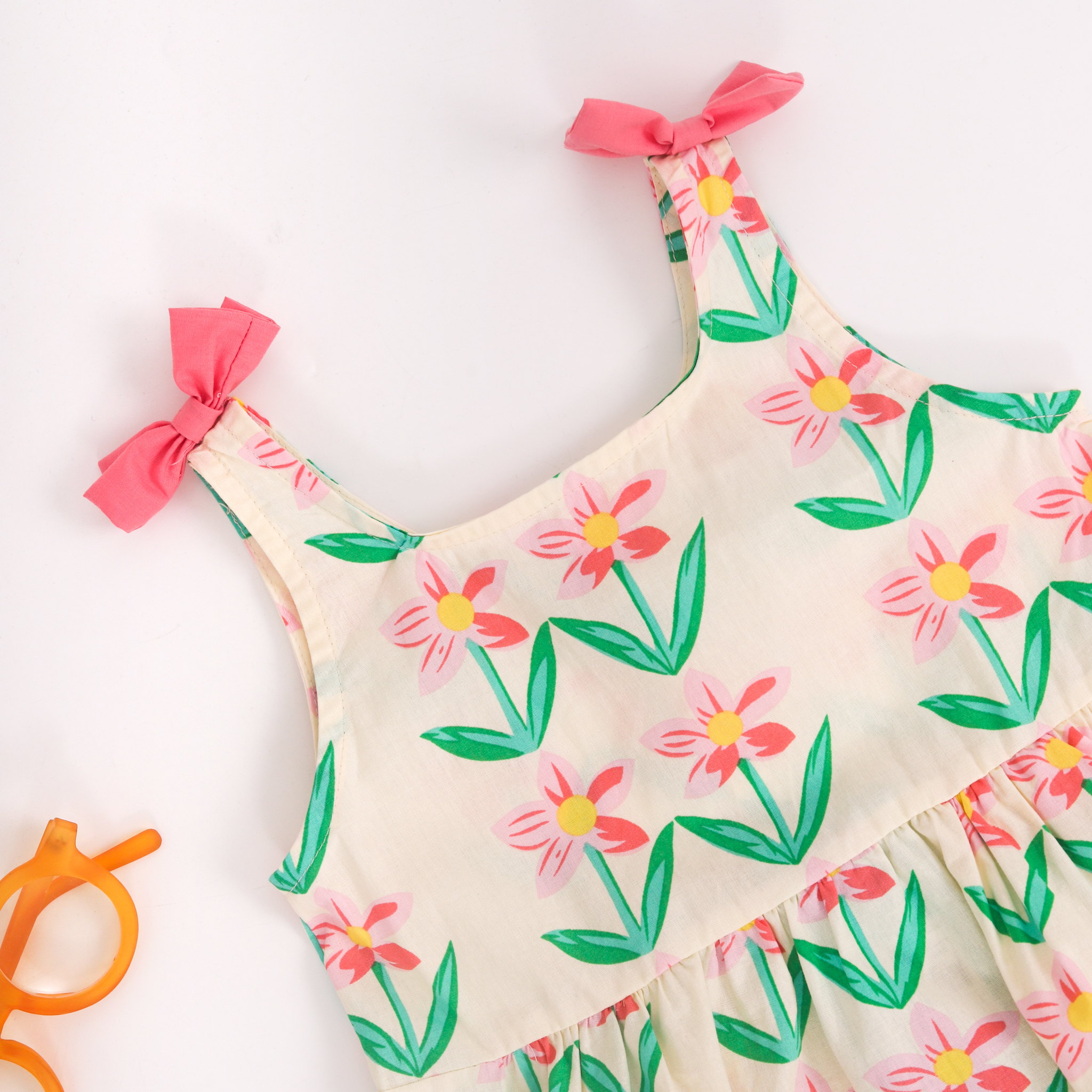 Áo hoạ tiết phối nơ vai_thumbnail_5