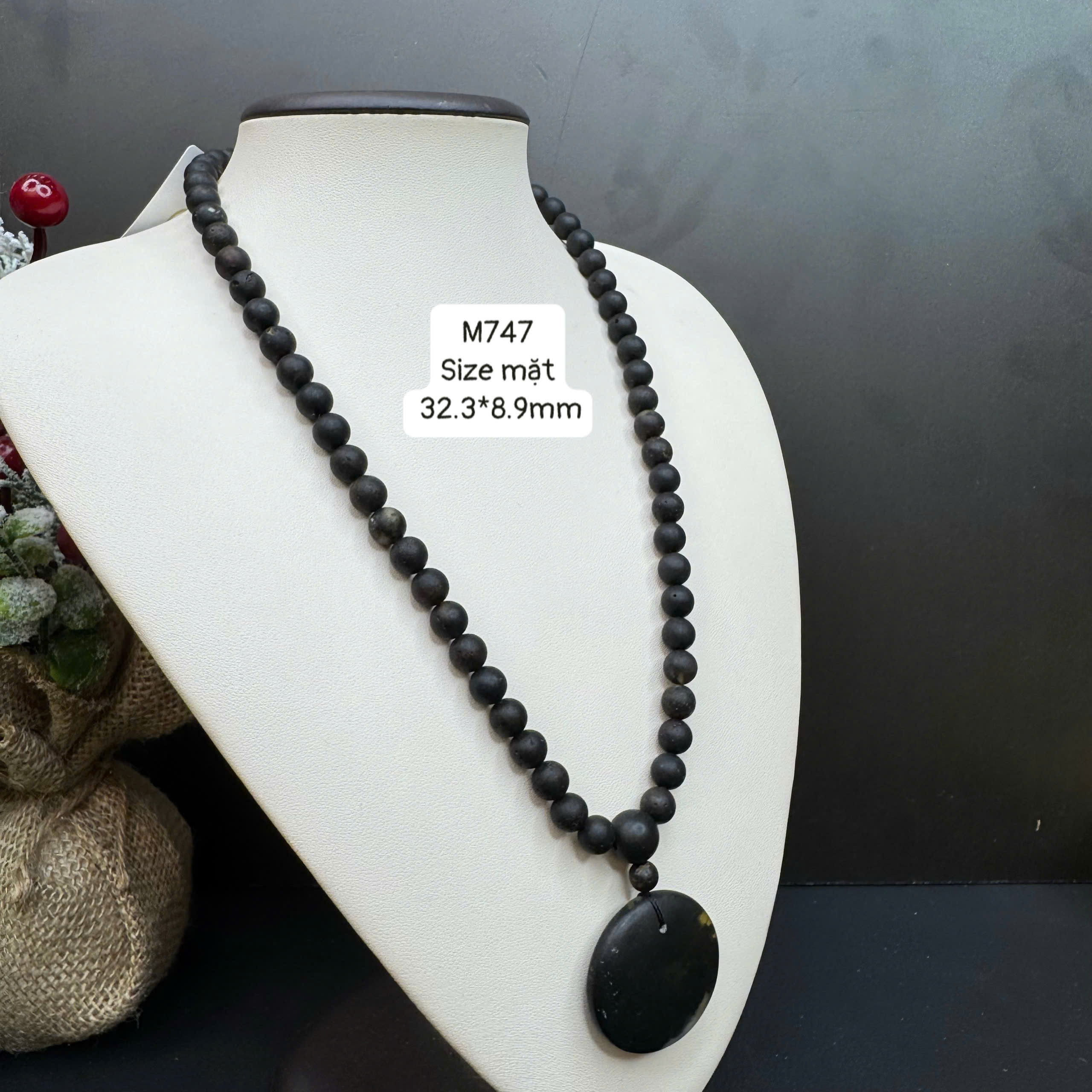Chuỗi Vòng Cổ Rêu Đầm Lầy Mix Mặt - M747_thumbnail_3
