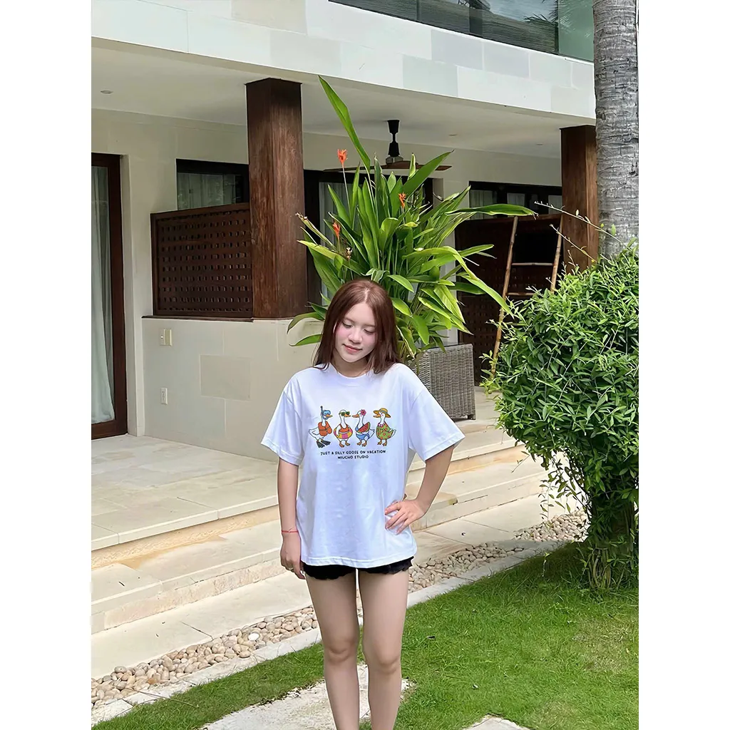 Áo thun boxy hè biển Duck Miucho 3364_thumbnail_2
