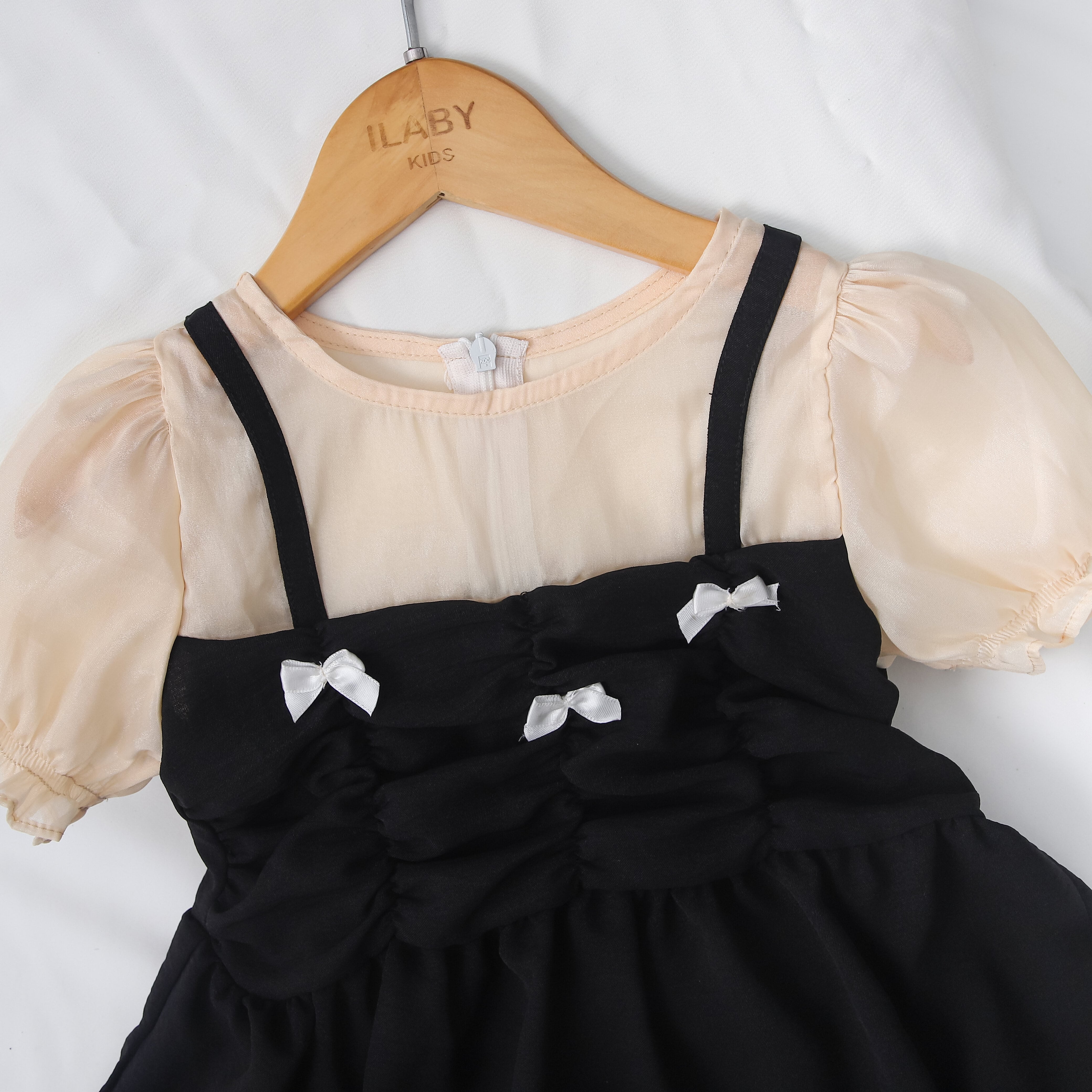 Váy phối tơ đính nơ_thumbnail_2