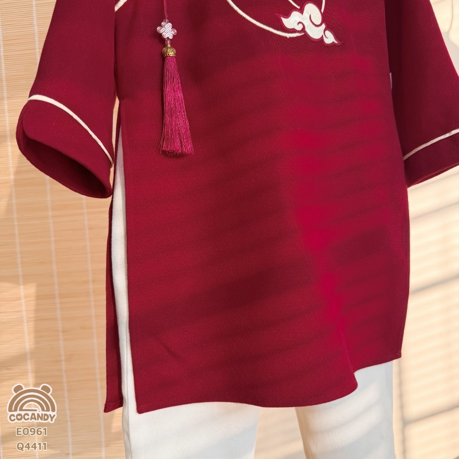 Áo dài ĐỎ Thiên Vũ_thumbnail_5