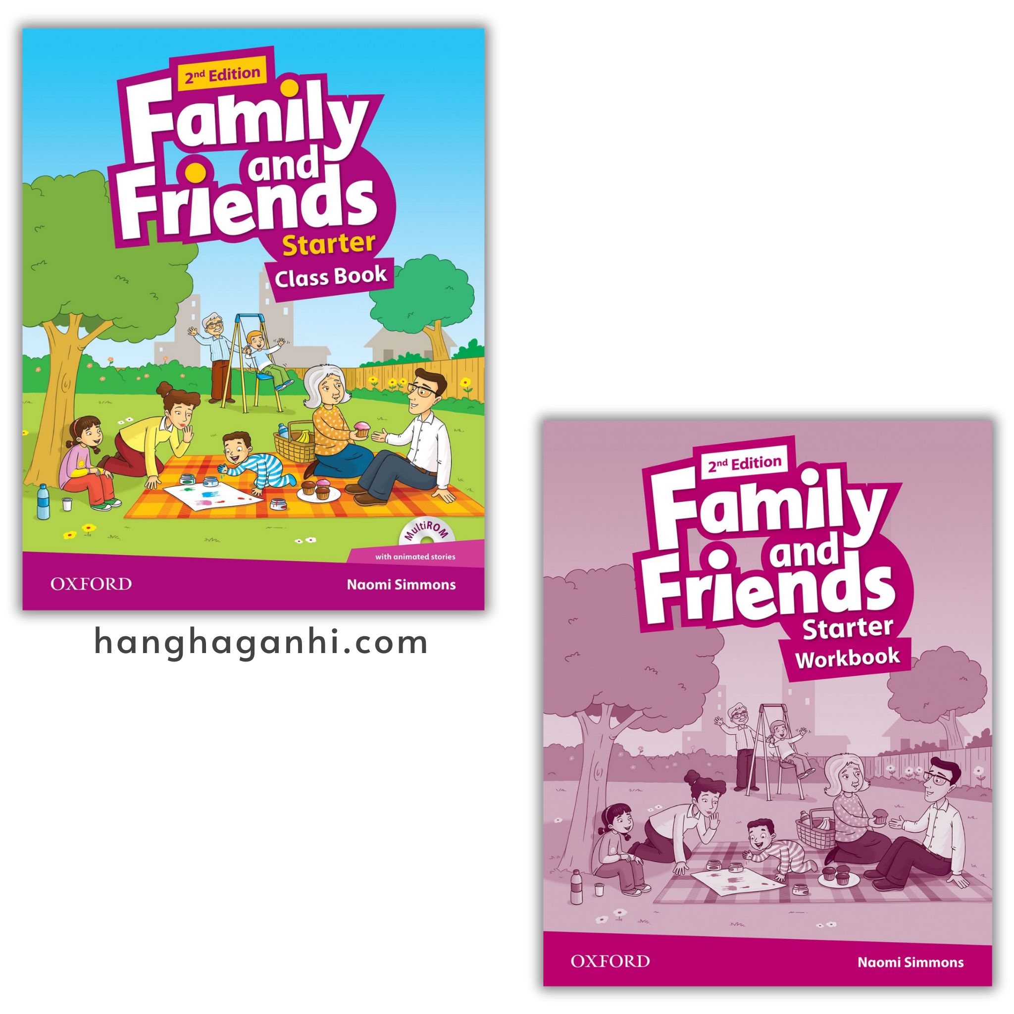 Bộ Sách Family and Friends Starter – ( Bản 2nd gồm Student Book , Workbook) – Tặng Kèm File Nghe