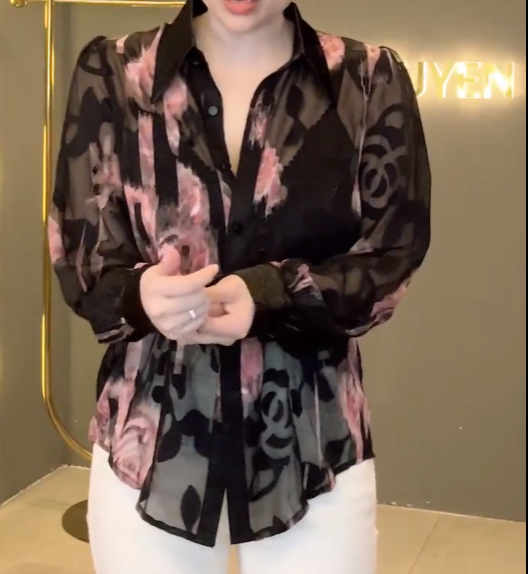 Sơ Mi Tơ Hoa 98701