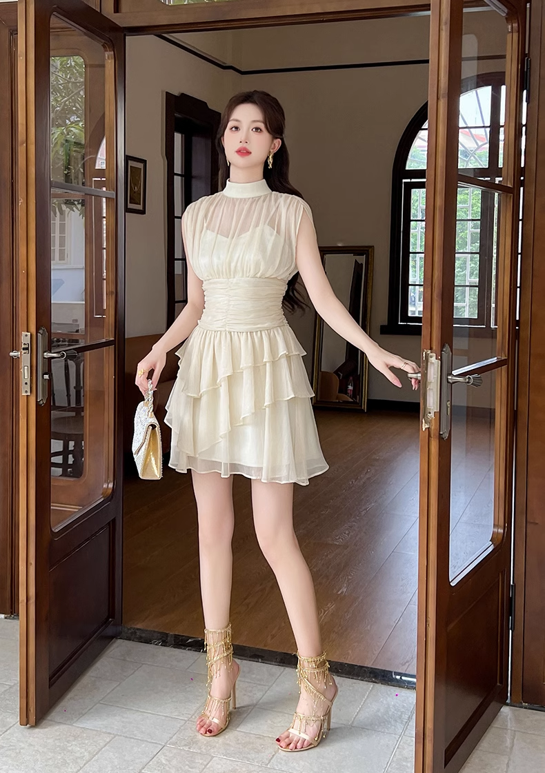 15790-Đầm voan trắng  tay con xếp tầng ( voan, lót)_thumbnail_1