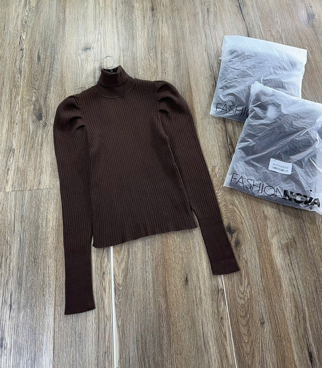 A776 ÁO CỔ LỌ NÂU