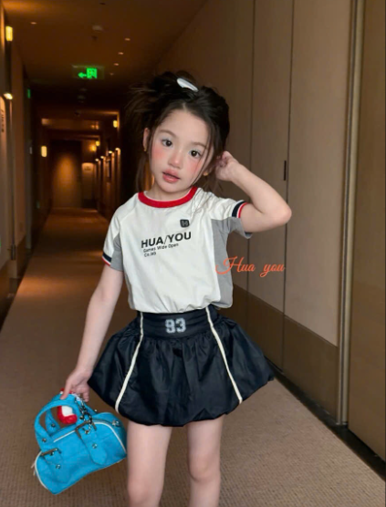 HY23 - Chân váy dù xòe hãng HuaYou